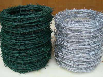 镀锌刺绳与涂塑刺绳